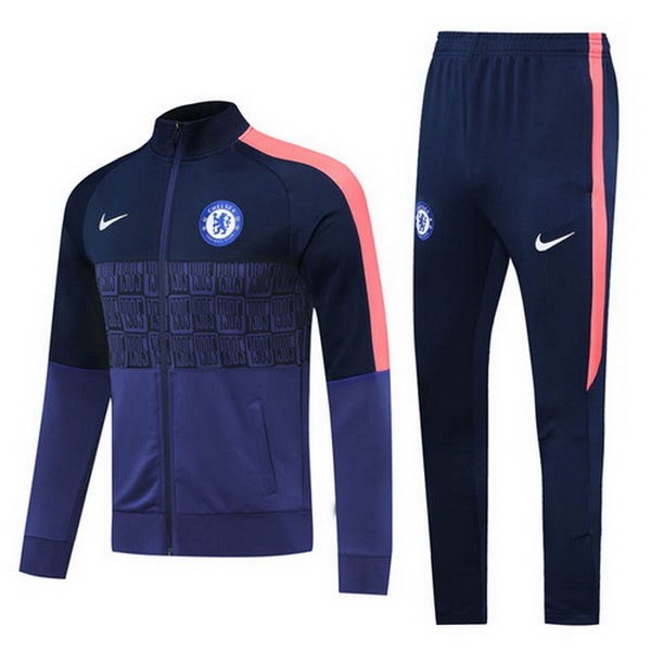 Chandal Chelsea 2020 2021 Azul Marino Naranja